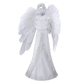 White Little fiber Angel-Holding Books (4.72"x3.74"x8.66") - Sticky add to cart bar