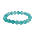 AAAA Amazonite Beaded Stretch Bracelet 153.50 ctw - Sticky add to cart bar