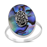 Abalone Shell Ring