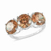 Simulated Champagne Diamond