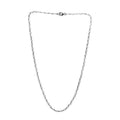Montezuma Prasiolite Station Necklace 20 Inches in Platinum Over Sterling Silver 13.00 ctw - Sticky add to cart bar