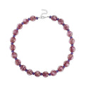 Blue Color Murano Glass and Blue Glass Beaded Necklace 20-22 Inches - Sticky add to cart bar