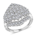 10K White Gold Diamond Ring 4.75 Grams 1.50 ctw - Sticky add to cart bar