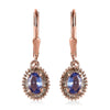 Tanzanite & Champagne Diamond