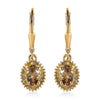 Natural Golden Tanzanite & Yellow Diamond