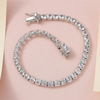 Brazilian Petalite Tennis Bracelet in Platinum Over Sterling Silver (7.25 In) 8.90 ctw