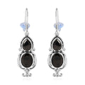 Artisan Crafted Elite Shungite Earrings in Sterling Silver 4.40 ctw - Sticky add to cart bar