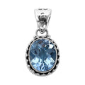 Bali Legacy Sky Blue Topaz Pendant in Sterling Silver 1.15 ctw - Sticky add to cart bar