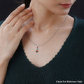 SANTA FE Style Multi Gemstone Pendant in Sterling Silver 3.75 ctw - Sticky add to cart bar