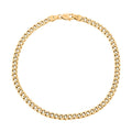 Italian 10K Yellow Gold 4mm Miami Cuban Bracelet (8.00 In) 3.10 Grams - Sticky add to cart bar