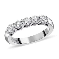 950 Platinum G VVS2 Natural Diamond Ring 8 Grams 1.00 ctw (Delivery in 10-15 Business Days)
