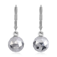 Terahertz Lever Back Earrings in Sterling Silver 27.50 ctw