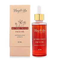 Marigold and Lotus Kumkumadi Face Oil with Saffron & Lotus Extracts 1.67oz