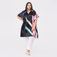 Tamsy 100% Polyester Printed Kaftan