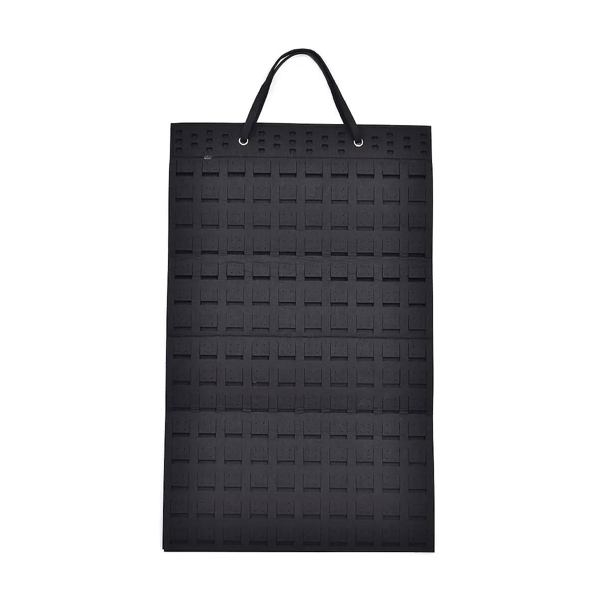 Black Earring Storage Bag (Hold Up to 300 Pairs) (22.5"x13.8")