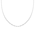 Italian Sterling Silver Confetti Star Necklace (20 Inches) (3.40 g) - Sticky add to cart bar