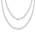 Italian Sterling Silver Dallas Chain Necklace 22 Inches 35.1 Grams - Sticky add to cart bar