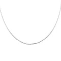 Doorbuster Italian Sterling Silver Margherita Alternate Chain Necklace (24 Inches) (4.90 g) - Sticky add to cart bar