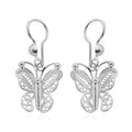 Sterling Silver Butterfly Earrings 2.75 Grams - Sticky add to cart bar