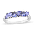 Tanzanite Ring in Stainless Steel (Size 10.0) 1.00 ctw - Sticky add to cart bar