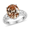 Simulated Champagne Diamond
