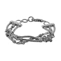 Bali Legacy Sterling Silver Turtle Bracelet (7.25 In) 32.15 Grams - Sticky add to cart bar