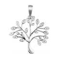 Diamond Accent Tree of Life Pendant in Sterling Silver - Sticky add to cart bar