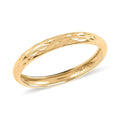 Luce Italian 10K Yellow Gold Diamond-Cut Band Ring 0.80 Grams - Sticky add to cart bar