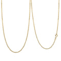 Italian 10K Yellow Gold Mariner Chain Necklace, Gold Chain Necklace, Gold Mariner Necklace, 24 Inch Necklace, Gold Jewelry For Her 1.30 Grams - Sticky add to cart bar