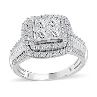 10K White Gold Diamond Ring 5.70 Grams 1.75 ctw (Delivery in 10-15 Business Days)