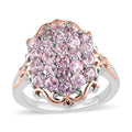 Narsipatnam Purple Spinel Ring in Vermeil RG and Platinum Over Sterling Silver (Size 10.0) 1.65 ctw - Sticky add to cart bar