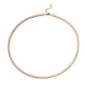 Shrimp Chain Necklace (24-26 Inches) in ION Plated RG Stainless Steel (20.50 g) - Sticky add to cart bar