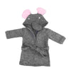 Dark Gray & Pink Elephant