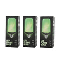 Set of 3 Green Flame Bulbs - Sticky add to cart bar