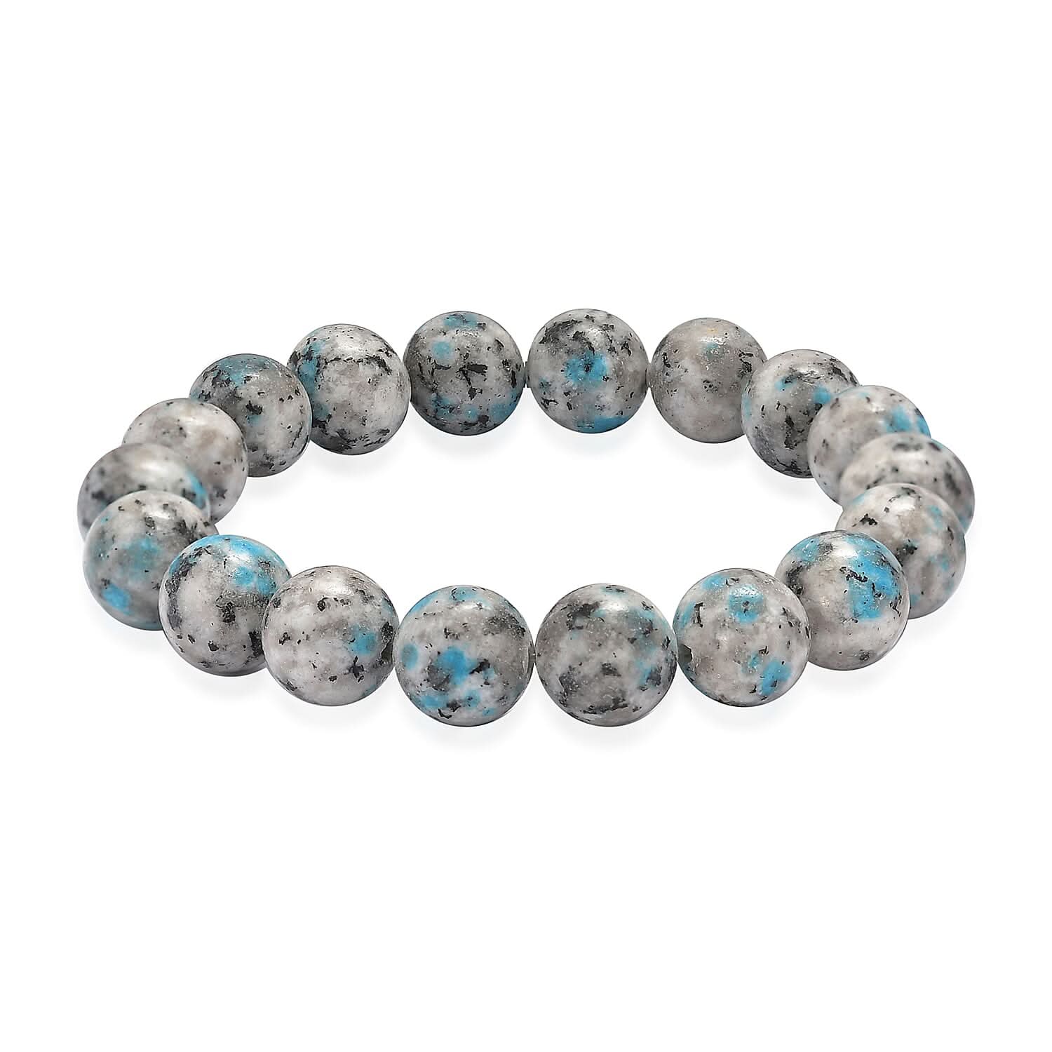 Peanut Wood Jasper Beaded Stretch Bracelet 244.85 ctw