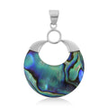 Abalone Shell Disc Pendant - Sticky add to cart bar