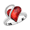 Light Red Austrian Crystal