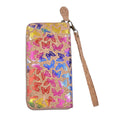 Khaki and Butterfly Pattern Cork Wallet - Sticky add to cart bar