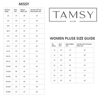 TAMSY Navy Abstract Pattern Long Sleeve Empire Dress - (S)