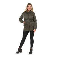 TAMSY Light Brown Belted Coat - (S)
