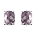 Lavender Spinel Earrings in Platinum Over Sterling Silver 0.85 ctw - Sticky add to cart bar
