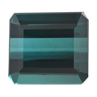 Certified 4.00 ctw Octagon Monte Belo Indicolite Loose Gemstone – AAAA Grade, Free Size