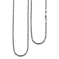 Bali Legacy Sterling Silver Borobudur Chain Necklace 120 Inches 130.50 Grams