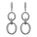 Bali Legacy Sterling Silver Dangle Earrings 9.65 Grams - Sticky add to cart bar