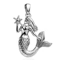 Mermaid Pendant in Platinum Over Copper with Magnet - Sticky add to cart bar