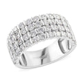 Modani 950 Platinum Diamond G VS 4 Lines Ring 9 Grams 2.00 ctw (Del. in 10-15 Days) - Sticky add to cart bar