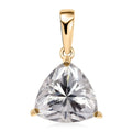 Luxoro 10K Yellow Gold Moissanite Solitaire Pendant 1.85 ctw - Sticky add to cart bar