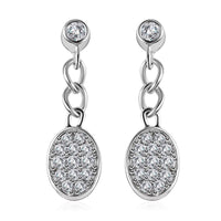 Karis Simulated Diamond Earrings in Platinum Bond 1.65 ctw