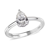 Rhapsody 950 Platinum Luxuriant Lab Grown Diamond (E-F, VS) Solitaire Ring 1.00 ctw (Del. in 15-20 Days)