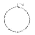 Rhapsody Electroform Bracelet (6.50-8.0 Inches) with Lobster Lock in 950 Platinum (3.3mm, 5.50 Grams) - Sticky add to cart bar